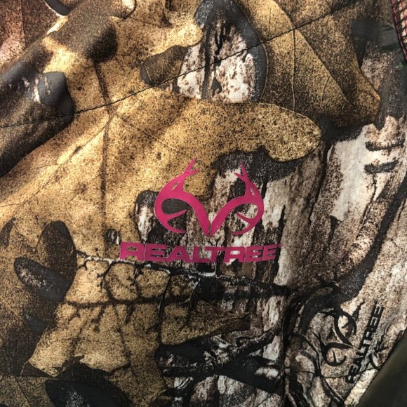 SOLD - RealTree Camo Jacket Pink Lining 2XL - Picture 3 of 10
